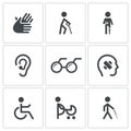 Disability Icon collection