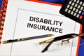 Disability insurance-payment, compensation for damage to the insured in order to compensate for lost income in cases where the