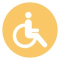 Disability  Isolated Vector Icon which can easily modify or edit Royalty Free Stock Photo