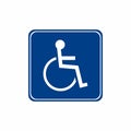 Disability sign vector design