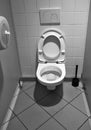 Disability toilet in a public convenience area Royalty Free Stock Photo