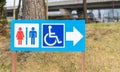 Disability Toilet signage
