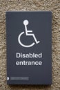 Disable sign Royalty Free Stock Photo