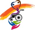 Disabled care logo