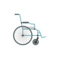 Disabled carriage isolated sign. vehicle for disabled person. vector illustration