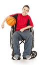 Disabled Teen Athlete Royalty Free Stock Photo