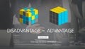 Disadvantage Advantage Comparison Decision Concept Royalty Free Stock Photo