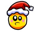 Disappointed Christmas Emoticon