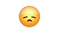 Disappointed Emoji with Luma Matte
