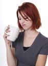 Disappointing Coffee Royalty Free Stock Photo