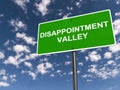 Disappointment valley