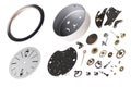 Disassembled the clock Royalty Free Stock Photo