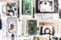 Disassembled dvd-rom drive Royalty Free Stock Photo