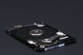 Disassembled Hard Drive disk for nlaptop Royalty Free Stock Photo