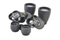Disassembled prism binoculars Royalty Free Stock Photo