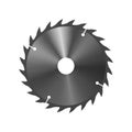 Disc circular saw. Royalty Free Stock Photo