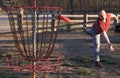 Disc golf Royalty Free Stock Photo