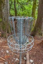 Disc Golf Basket Royalty Free Stock Photo