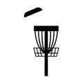 Disc golf sport symbol