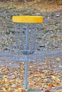 Disc golf target Royalty Free Stock Photo