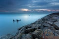 Discarded wooden boats