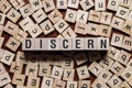 Discern word concept