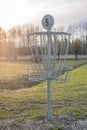 Discgolf Bucket Royalty Free Stock Photo