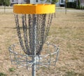 Discgolf playground Royalty Free Stock Photo