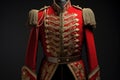 Disciplined Ottoman uniform soldier. Generate Ai