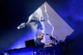 Disclosure (English electronic music duo) performance at Heineken Primavera Sound 2014 Festival Royalty Free Stock Photo