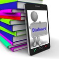 Disclosure Phone Shows Acknowledging Revealing Or Confessing