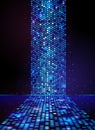 Disco abstract background Royalty Free Stock Photo