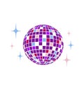 Disco ball Vector icon Royalty Free Stock Photo