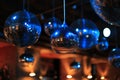 Disco balls in night club Royalty Free Stock Photo