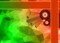 Disco club flayer. Royalty Free Stock Photo