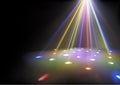 Disco Lights Background Royalty Free Stock Photo