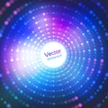 Disco lights. Vector background Royalty Free Stock Photo