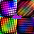 Disco neon backgrounds