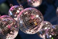 Disco party balls Royalty Free Stock Photo