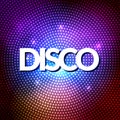 Disco party lights gold background. Hot dance background. Dance floor vector. Royalty Free Stock Photo