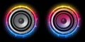 Disco Speaker Rainbow Circle