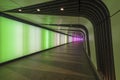 Disco Tunnel at King's Cross St. Pancras station Royalty Free Stock Photo