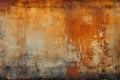 Discolored Rusty sheet background. Generate ai