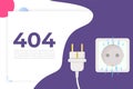 Disconnect Plug, 404 Error, page not found.