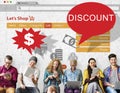 Discount Clearance Hot Price Promotion Concept