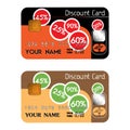 Discount credit cards