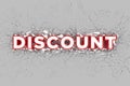 Discount 3d Sign breÃÂ°king wall.