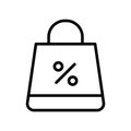 Discount fill inside vector icon which can easily modify or edit