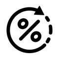 Discount Icon, Percentage Icon, Shopping Tags Outline Black, Discount Label, Pricing Tag, Retail Related Badges, Special Offer