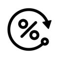 Discount Icon, Percentage Icon, Shopping Tags Outline Black, Discount Label, Pricing Tag, Retail Related Badges, Special Offer